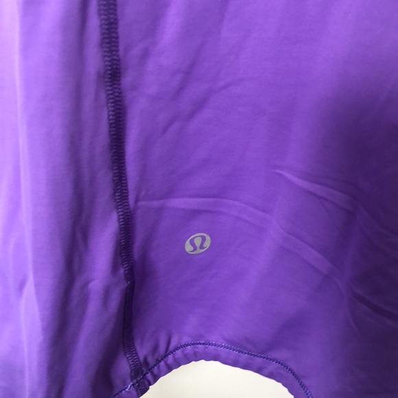 Purple lululemon workout top - Picture 3 of 5